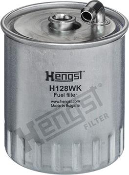 Hengst Filter H128WK - Топливный фильтр unicars.by