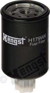 Hengst Filter H179WK - Топливный фильтр unicars.by