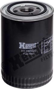 Hengst Filter H17WK05 - Топливный фильтр unicars.by