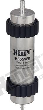 Hengst Filter H355WK - Топливный фильтр unicars.by