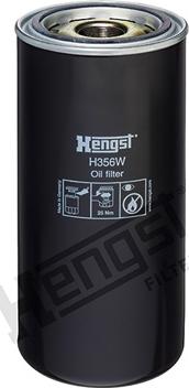 Hengst Filter H356W - Масляный фильтр unicars.by