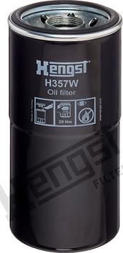 Hengst Filter H357W - Масляный фильтр unicars.by