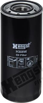 Hengst Filter H308W - Масляный фильтр unicars.by