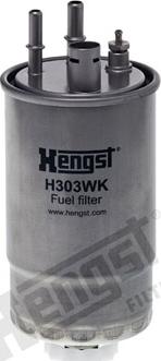 Hengst Filter H303WK - Топливный фильтр unicars.by