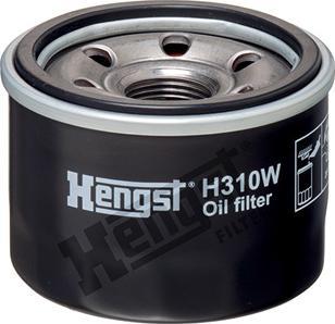 Hengst Filter H310W - Масляный фильтр unicars.by