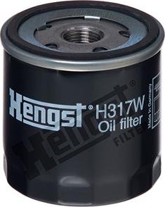 Hengst Filter H317W - Масляный фильтр unicars.by