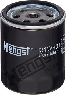 Hengst Filter H31WK01 - Топливный фильтр unicars.by