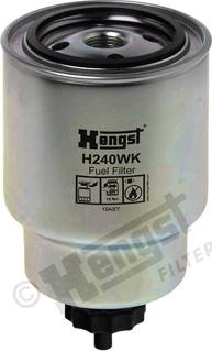 Hengst Filter H240WK - Топливный фильтр unicars.by