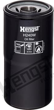 Hengst Filter H240W - Масляный фильтр unicars.by