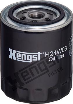 Hengst Filter H24W03 - Масляный фильтр unicars.by