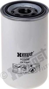 Hengst Filter H250W - Масляный фильтр unicars.by