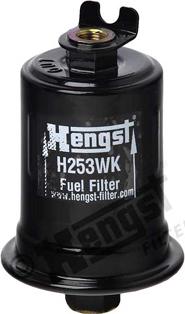 Hengst Filter H253WK - Топливный фильтр unicars.by