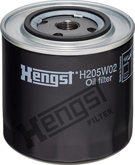 Hengst Filter H205W02 - Масляный фильтр unicars.by