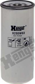 Hengst Filter H200W03 - Масляный фильтр unicars.by