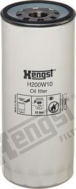 Hengst Filter H200W10 - Масляный фильтр unicars.by