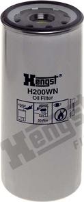 Hengst Filter H200WN - Масляный фильтр unicars.by