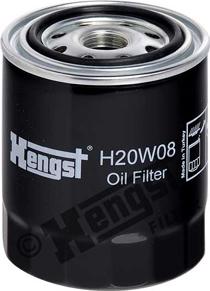 Hengst Filter H20W08 - Масляный фильтр unicars.by