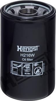 Hengst Filter H216W - Масляный фильтр unicars.by