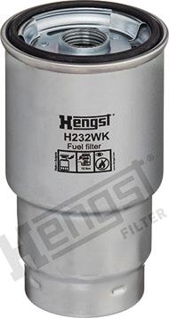 Hengst Filter H232WK - Топливный фильтр unicars.by