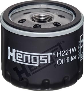 Hengst Filter H221W - Масляный фильтр unicars.by