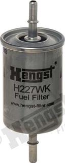 Hengst Filter H227WK - Топливный фильтр unicars.by