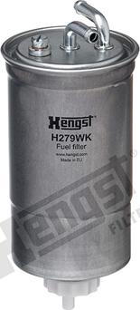 Hengst Filter H279WK - Топливный фильтр unicars.by