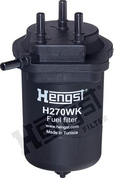 Hengst Filter H270WK - Топливный фильтр unicars.by