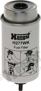 Hengst Filter H277WK - Топливный фильтр unicars.by