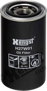 Hengst Filter H27W01 - Масляный фильтр unicars.by