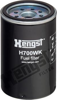 Hengst Filter H700WK - Топливный фильтр unicars.by