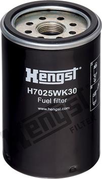 Hengst Filter H7025WK30 - Топливный фильтр unicars.by