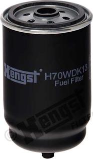 Hengst Filter H70WDK13 - Топливный фильтр unicars.by