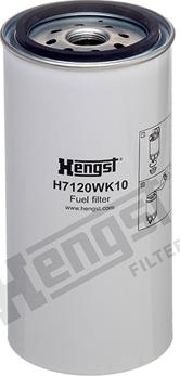 Hengst Filter H7120WK10 - Топливный фильтр unicars.by