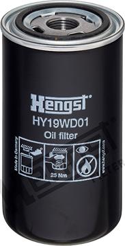 Hengst Filter HY19WD01 - Фильтр, система рабочей гидравлики unicars.by