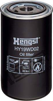 Hengst Filter HY19WD02 - Масляный фильтр unicars.by