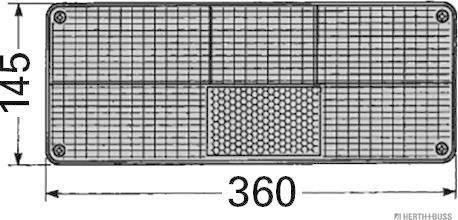 Herth+Buss Elparts 83840577 - Задний фонарь unicars.by