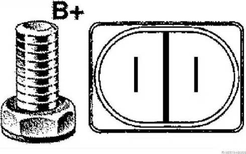 Herth+Buss Elparts 32043941 - Генератор unicars.by