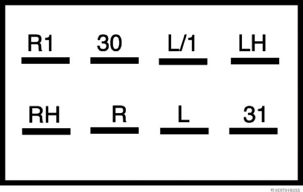 Herth+Buss Elparts 75605080 - Прерыватель указателей поворота unicars.by