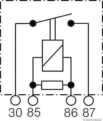 Herth+Buss Elparts 75614604 - Реле, рабочий ток unicars.by