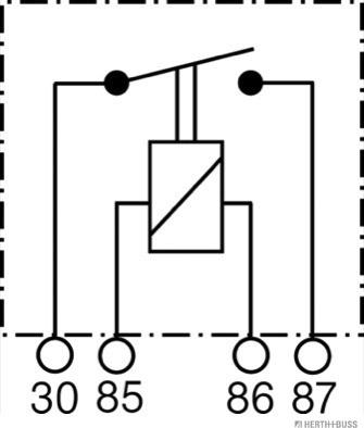 Herth+Buss Elparts 75613114 - Реле, рабочий ток unicars.by