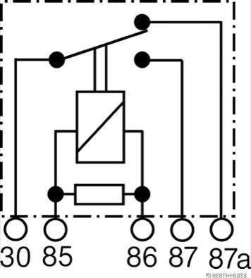 Herth+Buss Elparts 75613202 - Реле, рабочий ток unicars.by