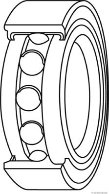 Herth+Buss Jakoparts J4708015 - Комплект подшипника ступицы колеса unicars.by