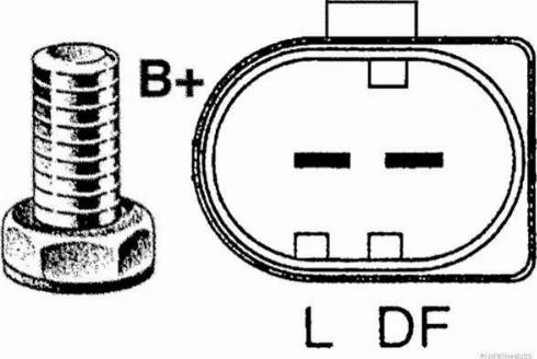 Herth+Buss Jakoparts J5115091 - Генератор unicars.by