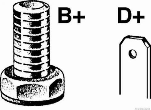 Herth+Buss Jakoparts J5111082 - Генератор unicars.by