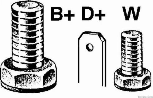 Herth+Buss Jakoparts J5118023 - Генератор unicars.by