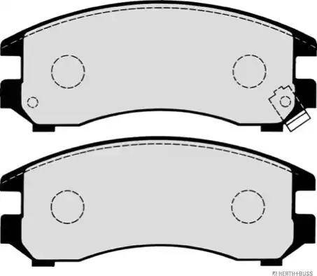 Havam HP2657 - Тормозные колодки, дисковые, комплект unicars.by