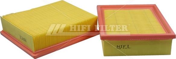 HIFI FILTER SA 5212 - Воздушный фильтр, двигатель unicars.by