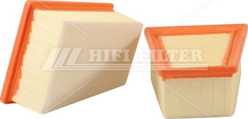 HIFI FILTER SA 4104 - Воздушный фильтр, двигатель unicars.by