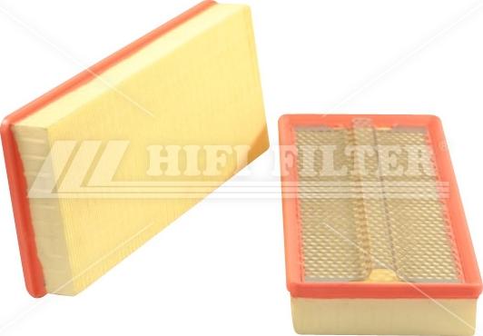 HIFI FILTER SA 645 - Воздушный фильтр, двигатель unicars.by