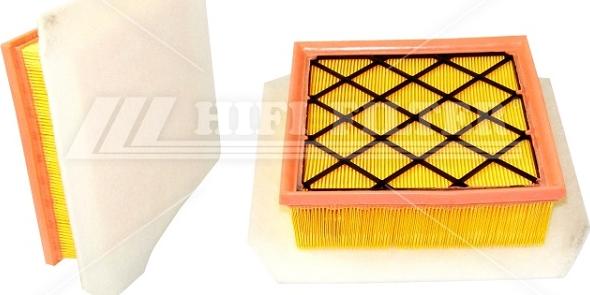 HIFI FILTER SA 5271 - Воздушный фильтр, двигатель unicars.by